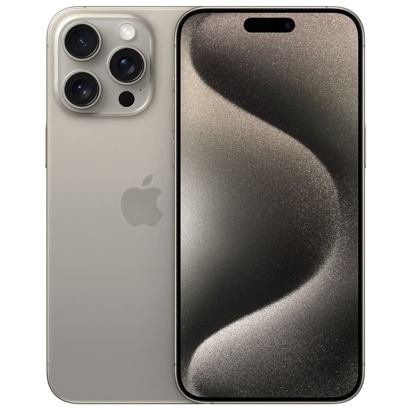 Apple iPhone 15 Pro Titane naturel